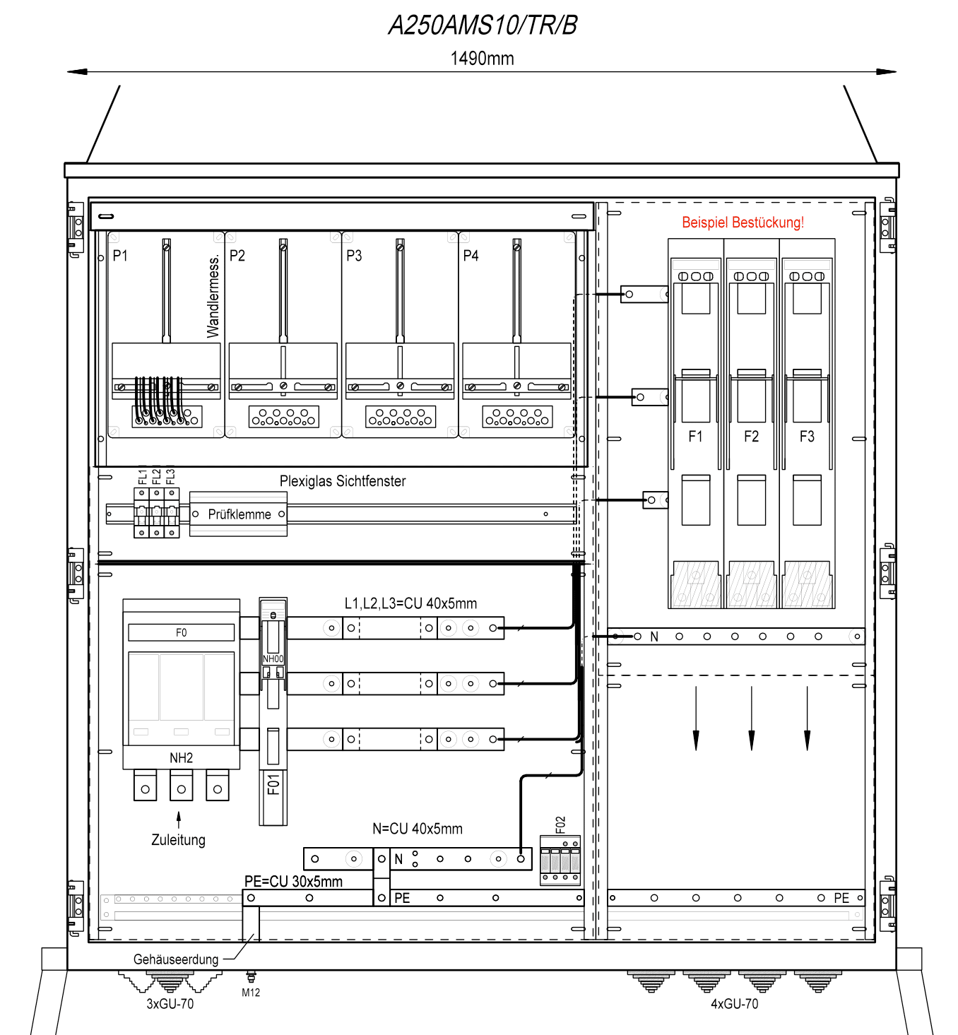 A250AMS10/TR/B