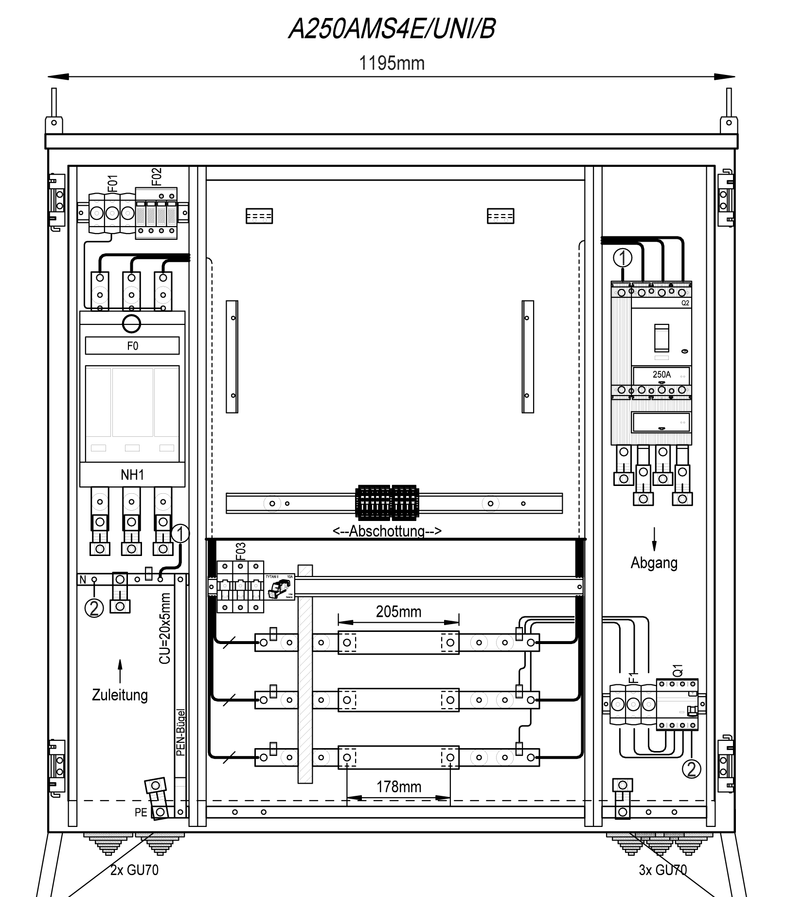 A250AMS4E/UNI/B