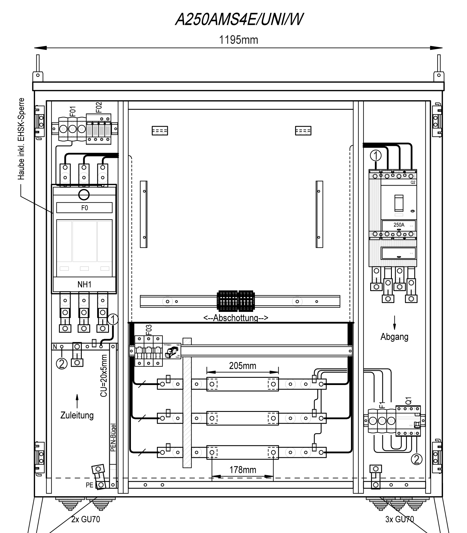 A250AMS4E/UNI/W