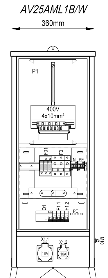 AV25AML1B/W