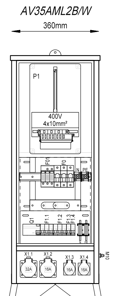 AV35AML2B/W